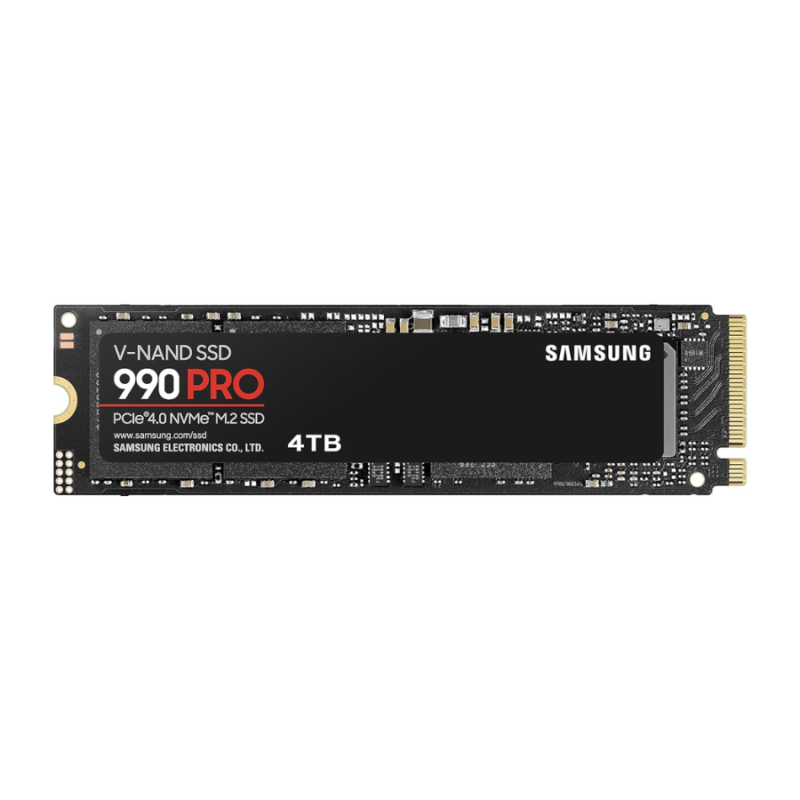 Samsung 990 PRO SSD 4TB PCIe 4.0 M.2 2280 Internal